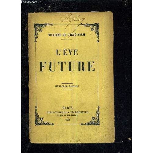 l-eve-future-ancienne-edition-de-villiers-de-l-isle-adam